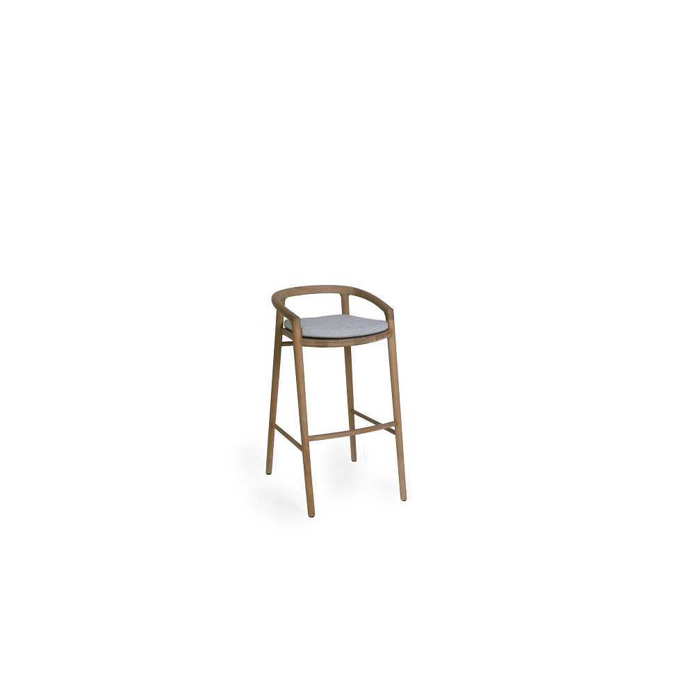 Manutti Solid barstool 79 teak FUR0005006 0001